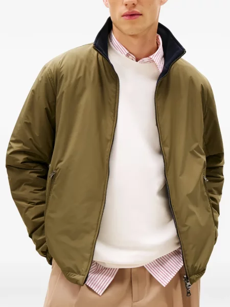 Reversibil geacă Tommy Hilfiger verde