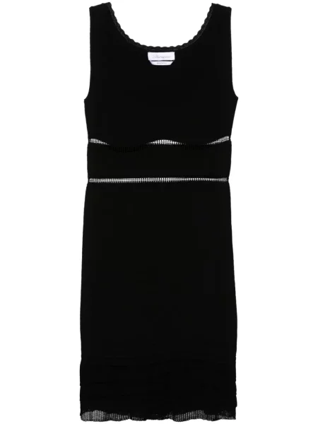 Rochie Blumarine din jerseu de costum negru