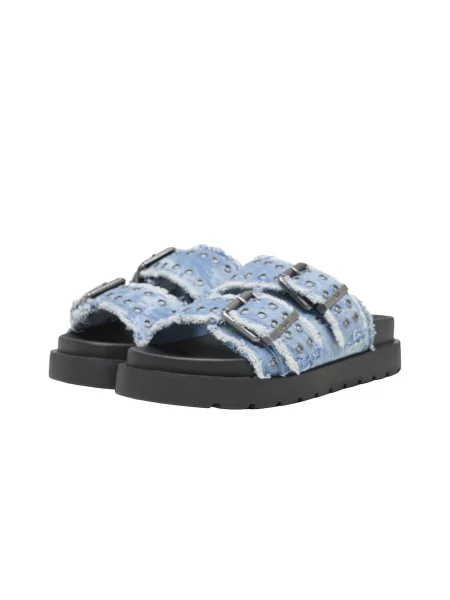 BUFFALO Šľapky Raya Ari Stud denim modrá