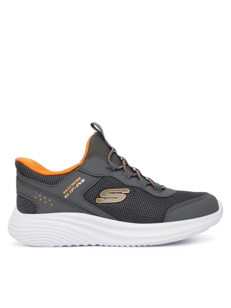 SKECHERS Tenisice BOUNDER PRO antracit / narančasta siva