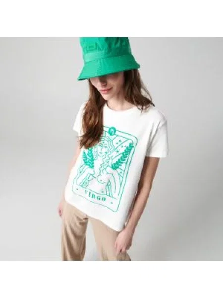 Sinsay Tričko Panna bílá