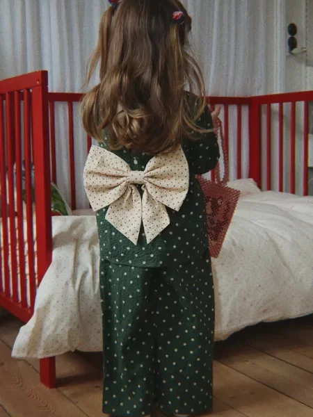 Konges Sløjd штани wide leg дитячі з ELIN PANTS GOTS