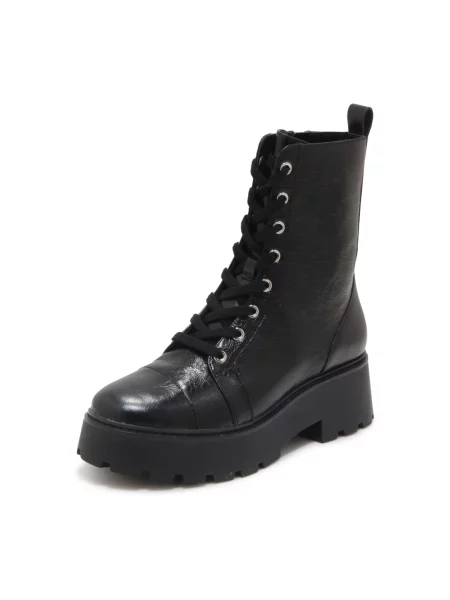 Botki Michael Kors skórzane retro czarne