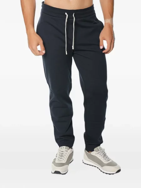 Pantaloni Armani Exchange alergare cu cordon albastru