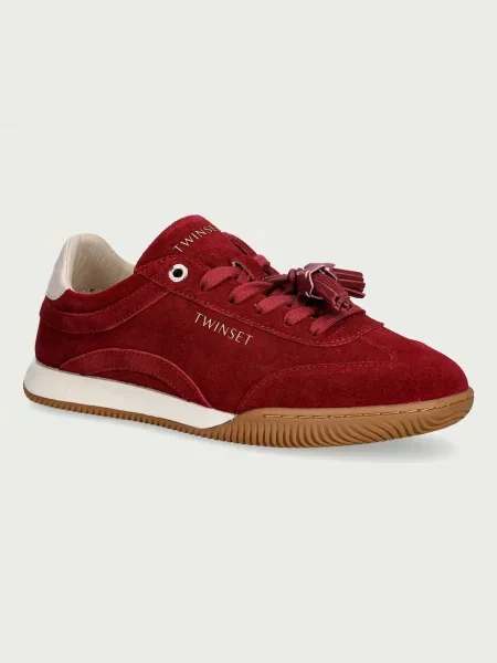 Twinset sneakers pentru femei din piele întoarsă