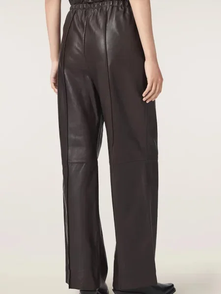 Кожаные брюки Allsaints