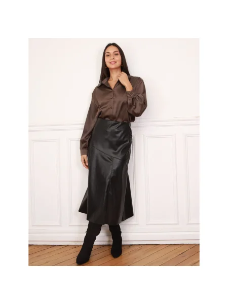 Blúzka La Modeuse hnedá