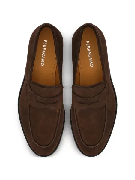 Pantofi loafer Ferragamo maro