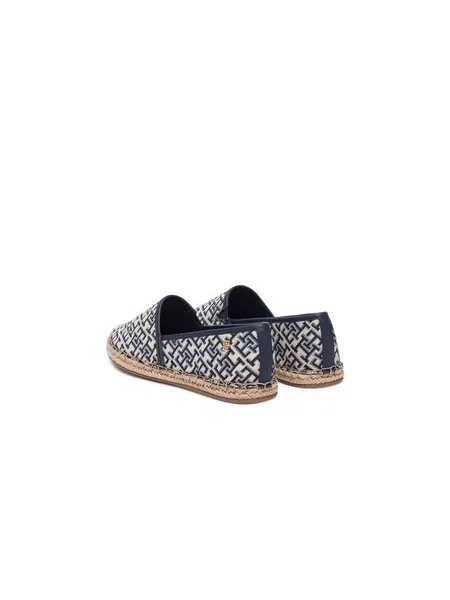 Tommy Hilfiger Espadrilles Th Monogram Jacquard barna