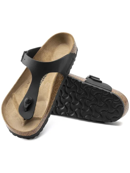 BIRKENSTOCK Flip-flops Gizeh' negru