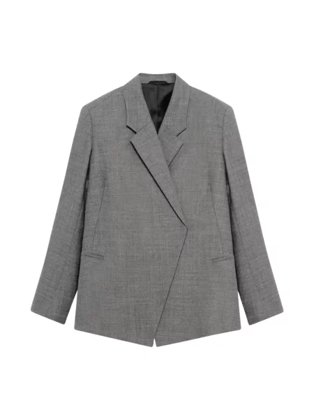 Marynarka Bite Studios wełniana garniturowa szara