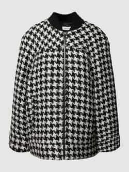 Bomberka ze wzorem w pepitkę model ‘Brynn’ Edited czarny