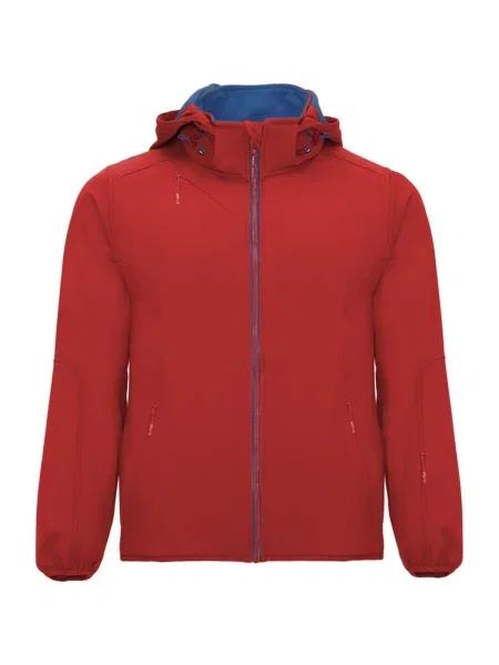 Kurtka Soft Shell Siberia czerwona