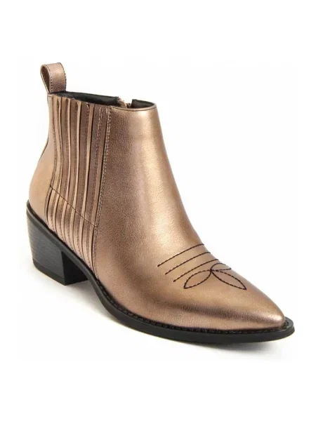 Pantofi Montevita auriu