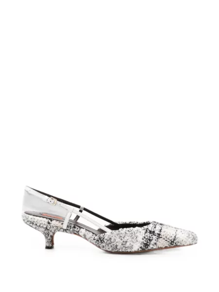 Pantofi cu toc Missoni alb