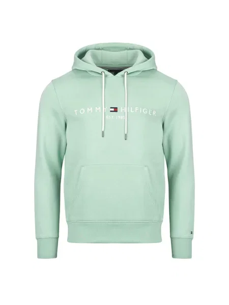 Geacă Tommy Hilfiger cu autograf verde