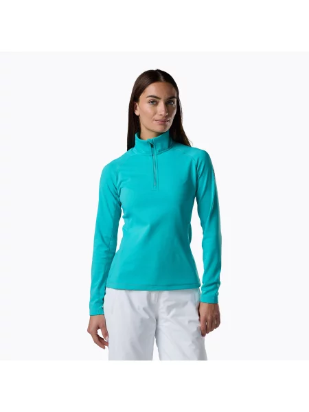 Bluză fleece pentru femei Rossignol Mid Layer Stretch Half Zip baltic