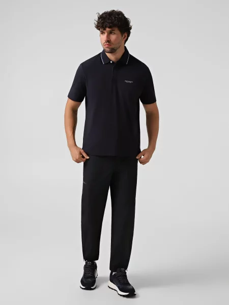Поло Armani Exchange синее