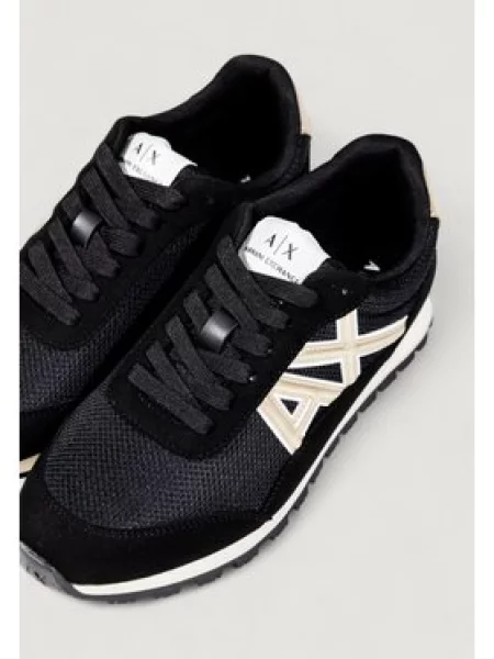 ARMANI EXCHANGE Nizke superge zlata / črna bela