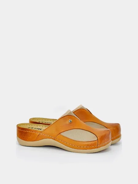 Сабо Leon коричневые