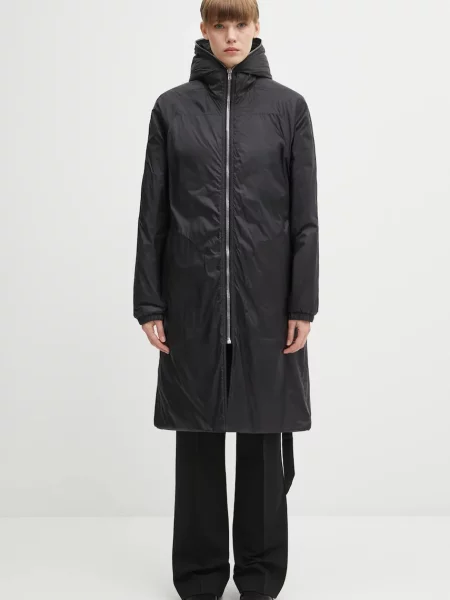 Rick Owens DRKSHDW geacă Sealed Windbreaker de iarna negru