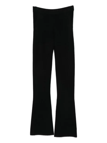 Pantaloni Dorothee Schumacher din cașmir negru