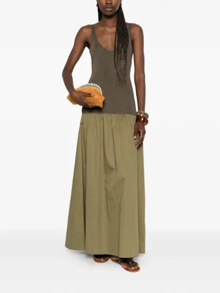 Rochie maxi The Frankie Shop verde