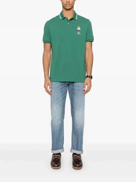 Поло тениска Polo Ralph Lauren зелено