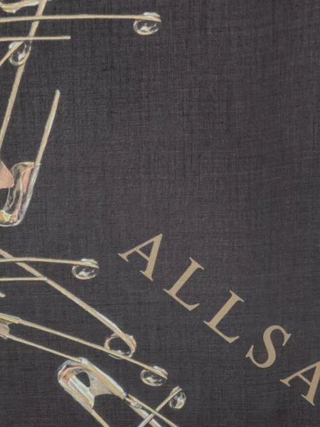 Fular Allsaints din modal negru