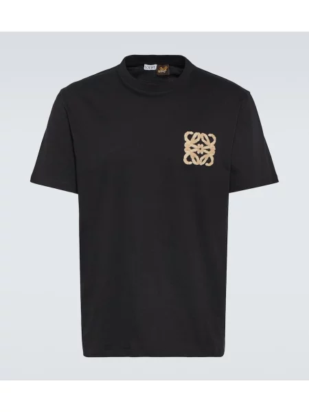 Tricou Loewe din jerseu negru
