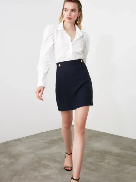 Spódnica mini Trendyol czarna