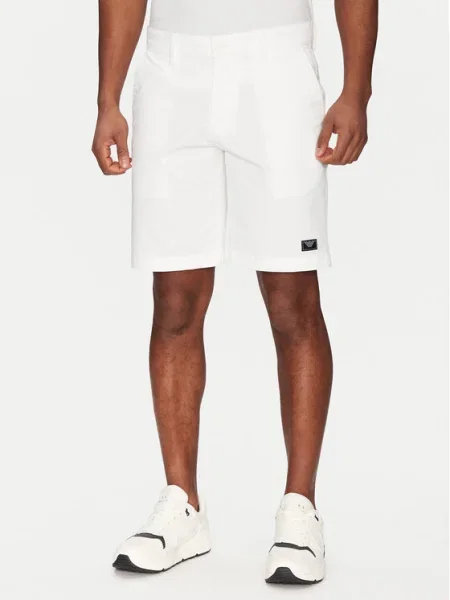 Pantaloni scurți Emporio Armani Underwear alb