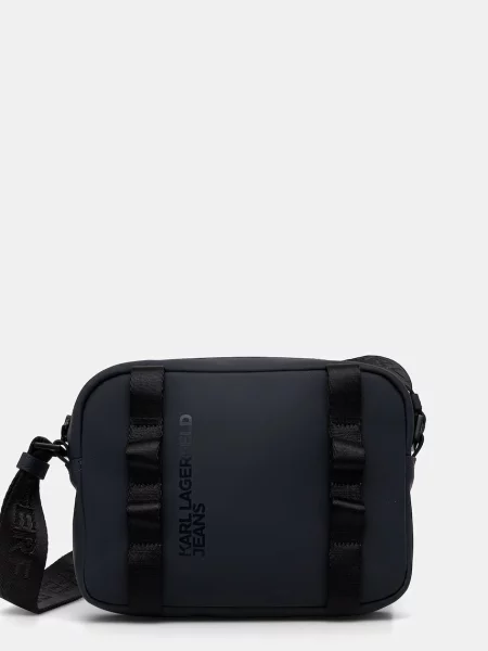KARL LAGERFELD JEANS Torba za kamero nočno modra siva