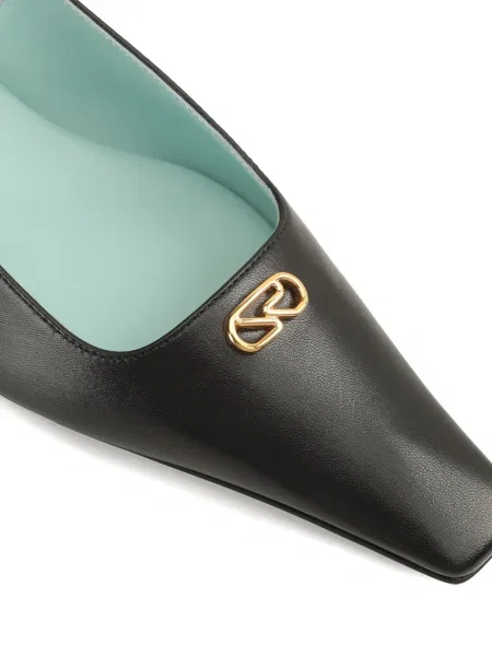 Sandale Sergio Rossi slingback negru