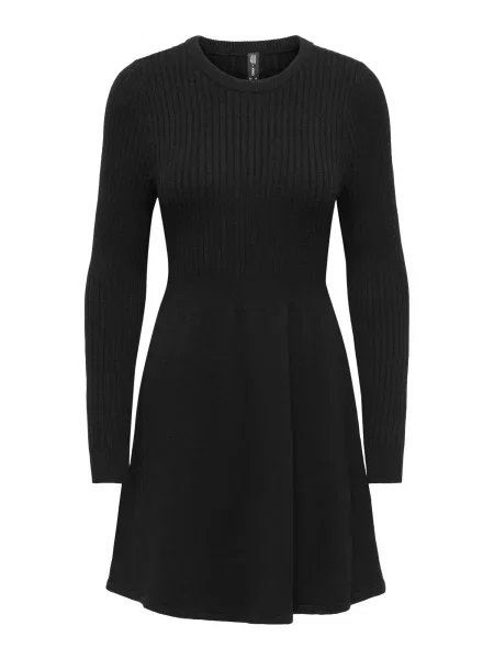 ONLY Rochie tricotat ONLFia' negru
