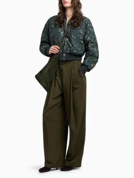 Бомбер Emporio Armani зеленый