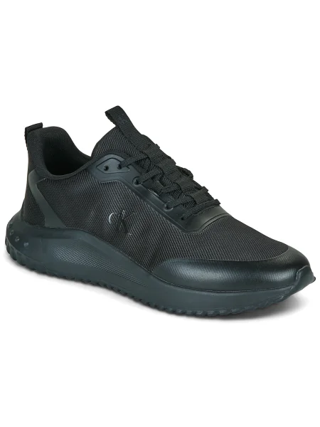 Blugi Calvin Klein din dantelă negru