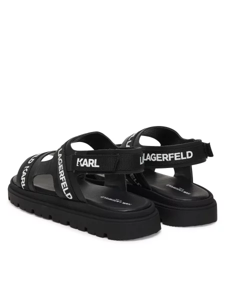 Sandale KARL LAGERFELD S crna