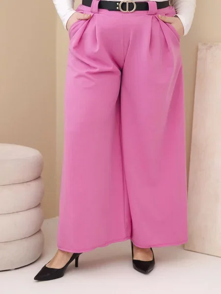 Hlače Kesi Włoski črna