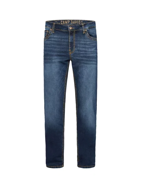 CAMP DAVID Jeans Co:no închis albastru