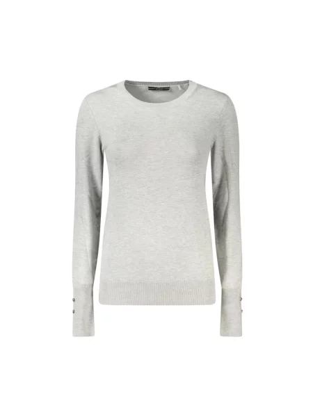 Sweter Guess z kamieniami szary