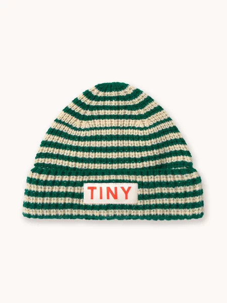 Tinycottons шапка beanie дитяча вовняна STRIPES BEANIE