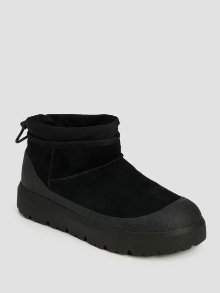 UGG śniegowce Cl Ultra Mini Weather Hybrid czarny