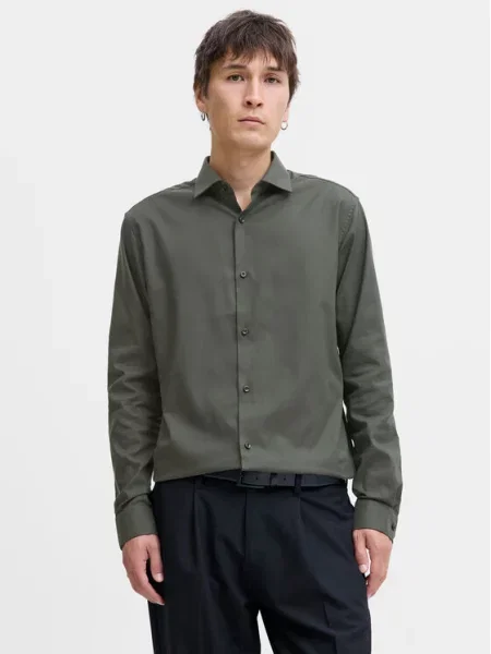 Jack & Jones Πουκάμισο Parker πράσινο