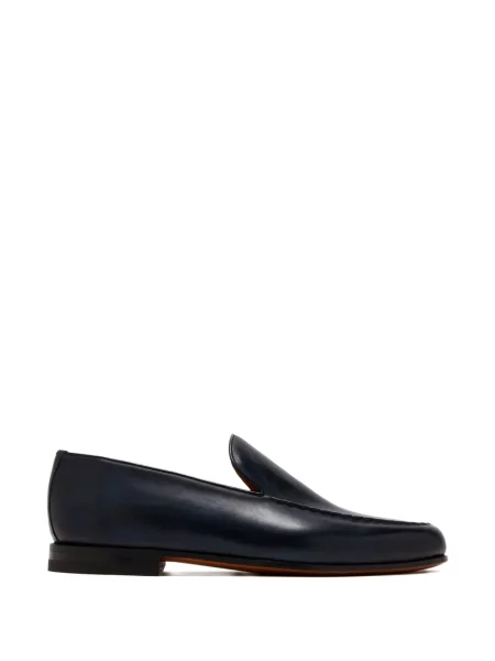 Bőr loafer Bontoni kék