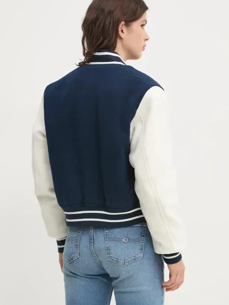 Bunda bomber s prímesou vlny Tommy Jeans