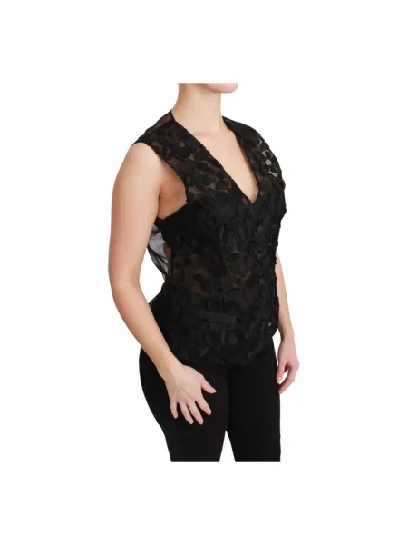 Top Dolce And Gabbana biznesowy czarny