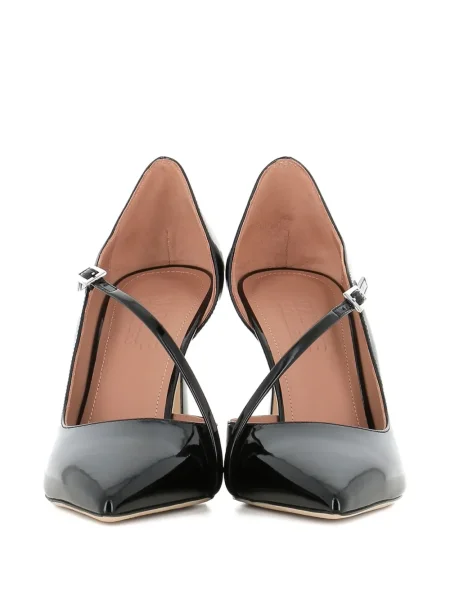 Pantofi cu toc Malone Souliers din piele de lac negru