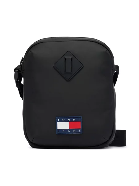 Tommy Jeans Torbica za okrog pasu Tjm Daily Elevated Reporter črna
