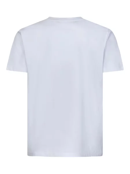 Tricou Franzese Collection cu decolteu rotund alb